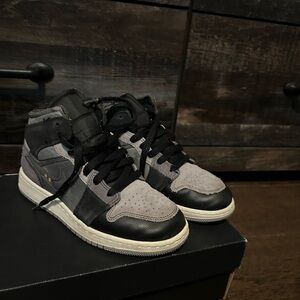 Jordan Kids Sneakers Black and Gray